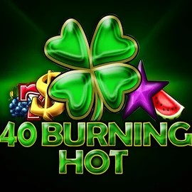 40 Burning Hot logo by Amusnet Interactive at Oranje Palace Casino40 Burning Hot
