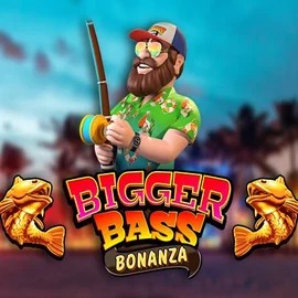 Slots logo of Bigger Bass Bonanza from Pragmatic Play at Oranje Palace Casino