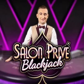 Blackjack Salon Privé online game logo by Ezugi on oranje-palace.co.nl