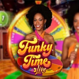 Funky Time slot visual from Evolution available on oranje-palace.co.nl