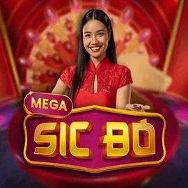 Official Live Casino logo: Mega Sic Bo by Pragmatic Play at Oranje Palace Casino
