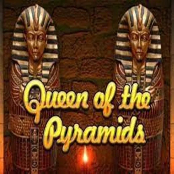 Queen of the Pyramids online game logo by Playtech on oranje-palace.co.nl